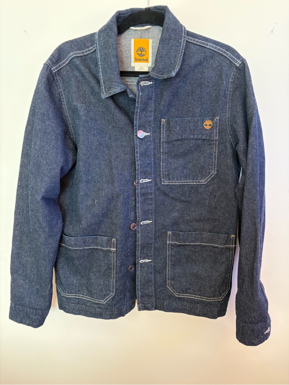 Timberland Indigo Denim Chore Jacket